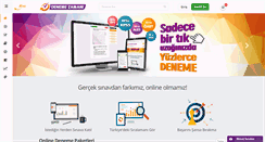 Desktop Screenshot of denemezamani.com